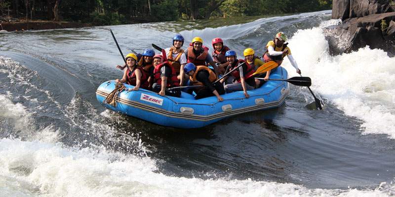 White Water Rafting - Dandeli Adventure Sport White water rafting adventure on challenging Kali River rapids in Dandeli
