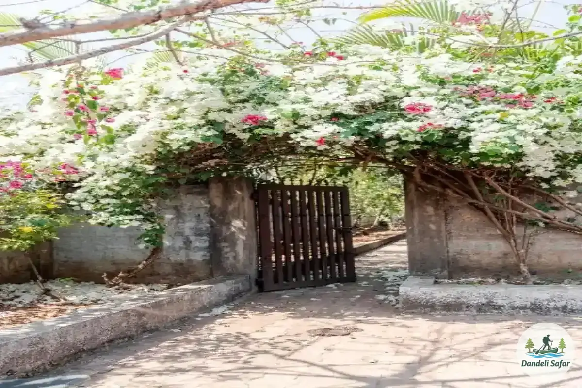 Villa exterior with traditional architecture at B Hive riverside resort