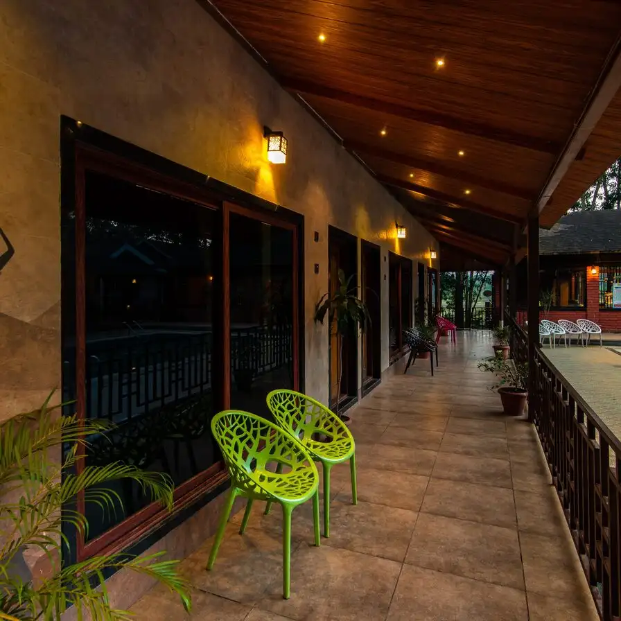 Comprehensive overview of Dew Drops Resort facilities and surroundings